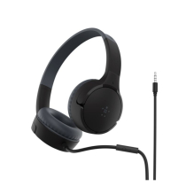 BELKIN SoundForm Kopfhörer mit Kabel Mini (Schwarz)