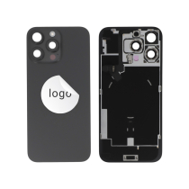 Rückglas komplett Titan Schwarz iPhone 16 Pro Max (Pulled A)