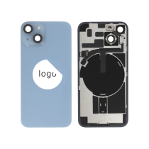 Rückglas Komplett Blau iPhone 14 (Pulled A)