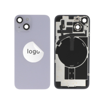 Rückglas Komplett Violett iPhone 14 (Pulled A)