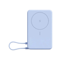 Xiaomi PowerBank Magnetisch 10000mAh mit Halterung Integriert (Blau)