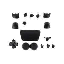 16-Tasten-Set für PS5 DualSense Controller (Schwarz) (BDM-030)