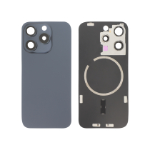 Backcover Titan Blau iPhone 15 Pro (Mit MagSafe) (Ohne Logo)