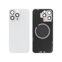 Backcover Titanweiß iPhone 15 Pro Max (Mit MagSafe) (Ohne Logo)