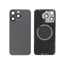 Backcover Titane Schwarz iPhone 15 Pro Max (Mit MagSafe) (Ohne Logo)