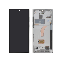 Displayeinheit Weiß Galaxy S22 Ultra (mit Rahmen) (ReLife)