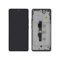 Displayeinheit Schwarz Redmi Note 13 Pro 4G (Mit Rahmen)