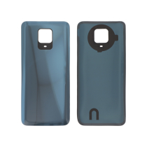 Hinteres Glas Grau Redmi Note 9S (Ohne Logo)