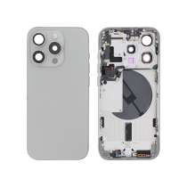 Mittelrahmen iPhone 15 Pro (Titan Natur)