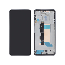 Displayeinheit Schwarz Poco F5 (mit Rahmen) (ReLife)