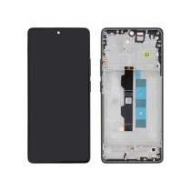 Displayeinheit Schwarz Poco M6 Pro (mit Rahmen) (ReLife)