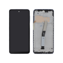Displayeinheit Schwarz Redmi Note 9 Pro (Mit Rahmen)