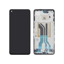 Displayeinheit Schwarz Realme GT 2 (mit Rahmen) (Relife)