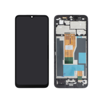 Displayeinheit Schwarz Realme C33 (mit Rahmen)
