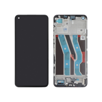 Displayeinheit Schwarz OLED Realme 10 4G (Mit Rahmen)