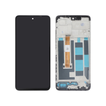Displayeinheit Schwarz Realme C55 (mit Rahmen) (Relife)