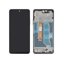 Displayeinheit Schwarz Realme C67 (mit Rahmen) (Relife)