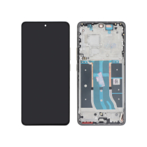 Displayeinheit Schwarz Realme 12 Pro/12 Pro+ (Mit Rahmen) (Relife)