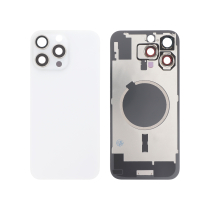 Backcover Weiß Titan iPhone 16 Pro Max (Mit MagSafe) (Ohne Logo)
