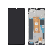 Displayeinheit Schwarz Realme C61 (Mit Rahmen)