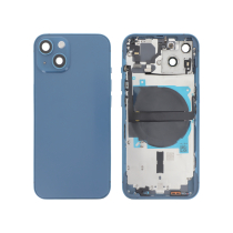 Backcover Komplett Blau iPhone 13 (Ohne Logo)