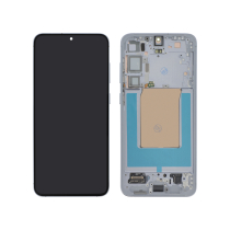 Displayeinheit Silber Dunkel Galaxy S25+ (S936B) (mit Rahmen) (Relife)