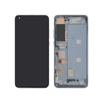 Displayeinheit OLED Grau Xiaomi Mi 10 Pro (mit Rahmen)