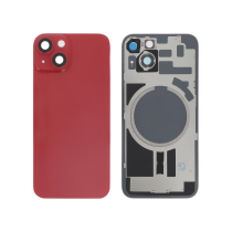 Backcover Komplett Rot iPhone 14 (Mit MagSafe) (Ohne Logo)
