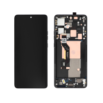 Displayeinheit Schwarz Motorola Edge 50 Pro (mit Rahmen) (ReLife)