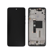 Displayeinheit Grau Motorola Edge 50 Neo (mit Rahmen) (ReLife)