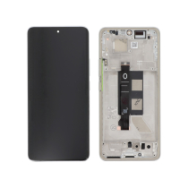 Displayeinheit Silber Poco X7 (mit Rahmen) (ReLife)
