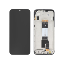 Komplettes Display Grau Redmi 15C 4G (Mit Rahmen)