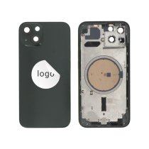 Rahmen Komplett (Hülle Rückseite Vormontiert) Grün iPhone 13 (Pulled B)
