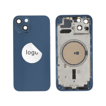 Rahmen Komplett (Hülle Rückseite Vormontiert) Blau iPhone 13 (Pulled C)