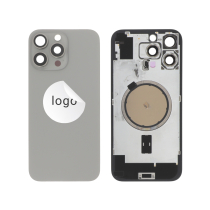 Rückglas Titan Natur iPhone 16 Pro Max (Pulled A)