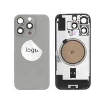 Rückglas Titan Natur iPhone 16 Pro (Pulled A)