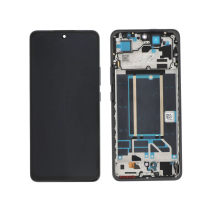 Displayeinheit OLED Graphit Oppo Reno13 FS 5G/Reno 13 F 5G (Mit Rahmen)