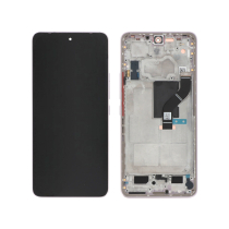 Komplettes Display Rosa Xiaomi 12 Lite (Mit Rahmen) (ReLife)