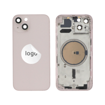 Rahmen Komplett (Hülle Rückseite Vormontiert) Rosa iPhone 13 (Pulled B)