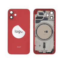Rahmen Complet (Hülle Rückseite Vormontiert) Rot iPhone 12 Mini (Pulled B)