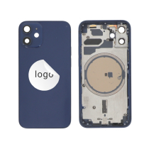 Rahmen Complet (Hülle Rückseite Vormontiert) Blau iPhone 12 Mini (Pulled B)