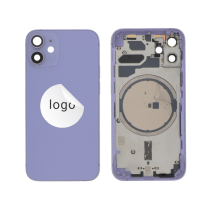 Rahmen Complet (Hülle Rückseite Vormontiert) Violett iPhone 12 Mini (Pulled A)