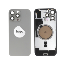 Rückglas Titan Natur iPhone 16 Pro Max (Pulled C)
