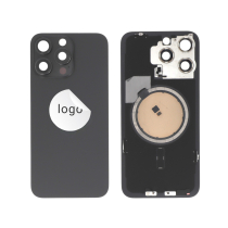 Rückglas Titan Schwarz iPhone 15 Pro Max (Pulled C)