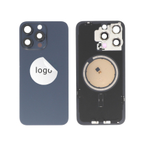 Rückglas Titan Blau iPhone 15 Pro Max (Pulled B)