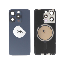 Rückglas Titan Blau iPhone 15 Pro (Pulled B)