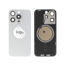 Rückglas Titan Weiß iPhone 15 Pro (Pulled B)