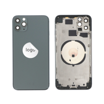 Rahmen Complet (Hülle Rückseite Vormontiert) Grün iPhone 11 Pro Max (Pulled C)