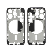 Mittelrahmen Titan Schwarz iPhone 15 Pro (Pulled B)