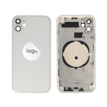 Rahmen Complet (Hülle Rückseite Vormontiert) Weiß iPhone 11 (Pulled A)